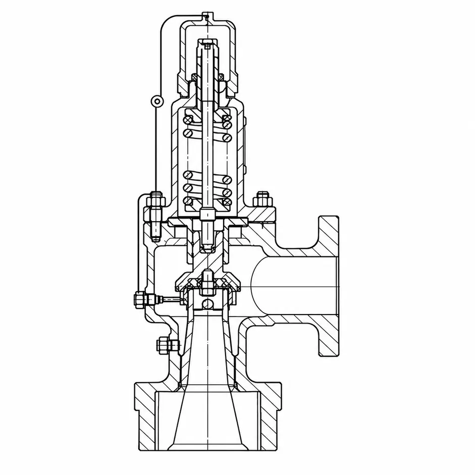 Custom Safety Valve Design Drawing (2)