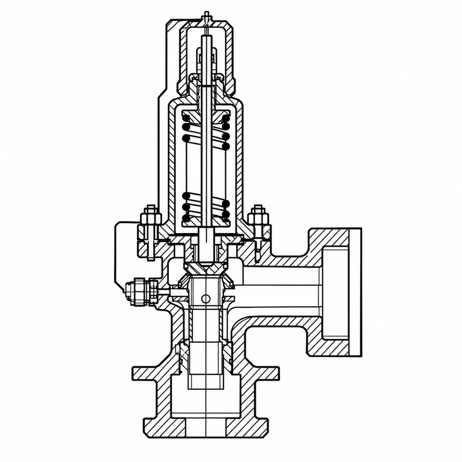 Custom Safety Valve Design Drawing (5)