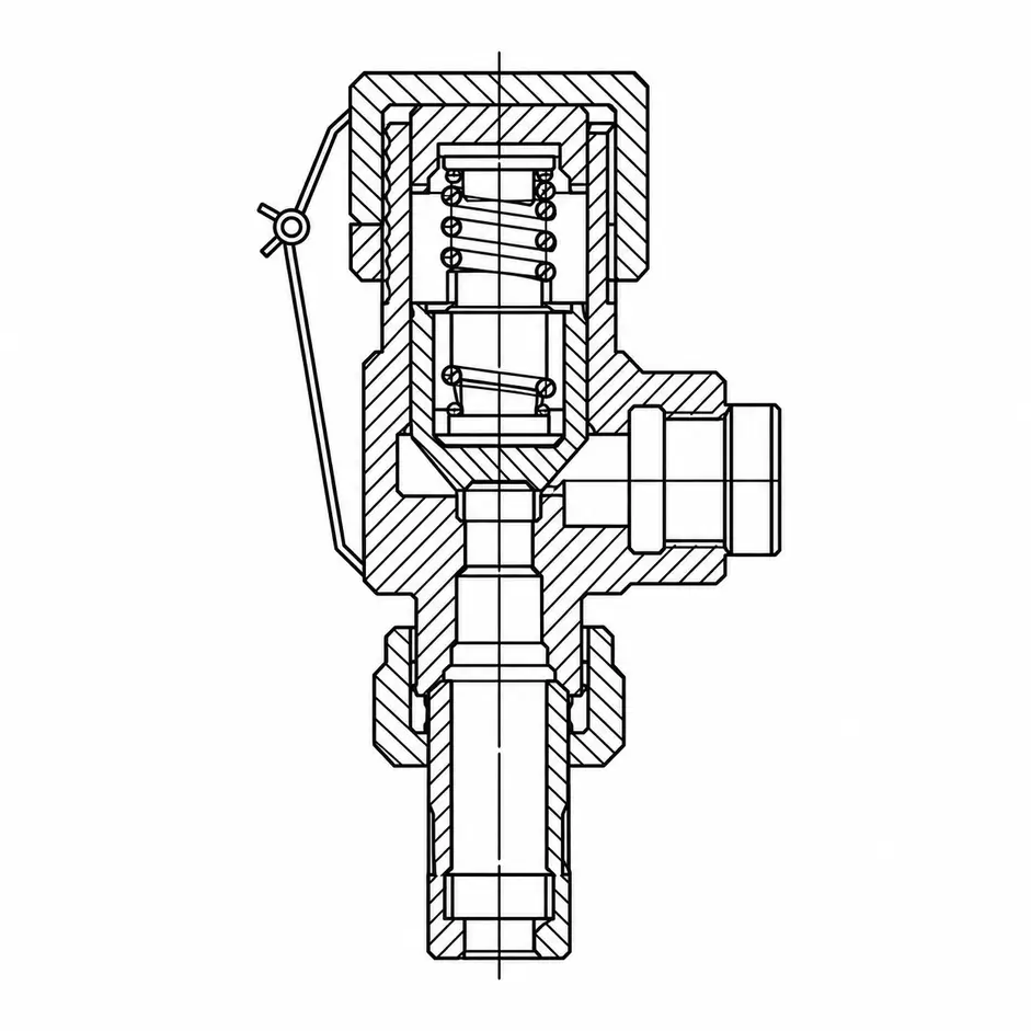 Custom Safety Valve Design Drawing (6)