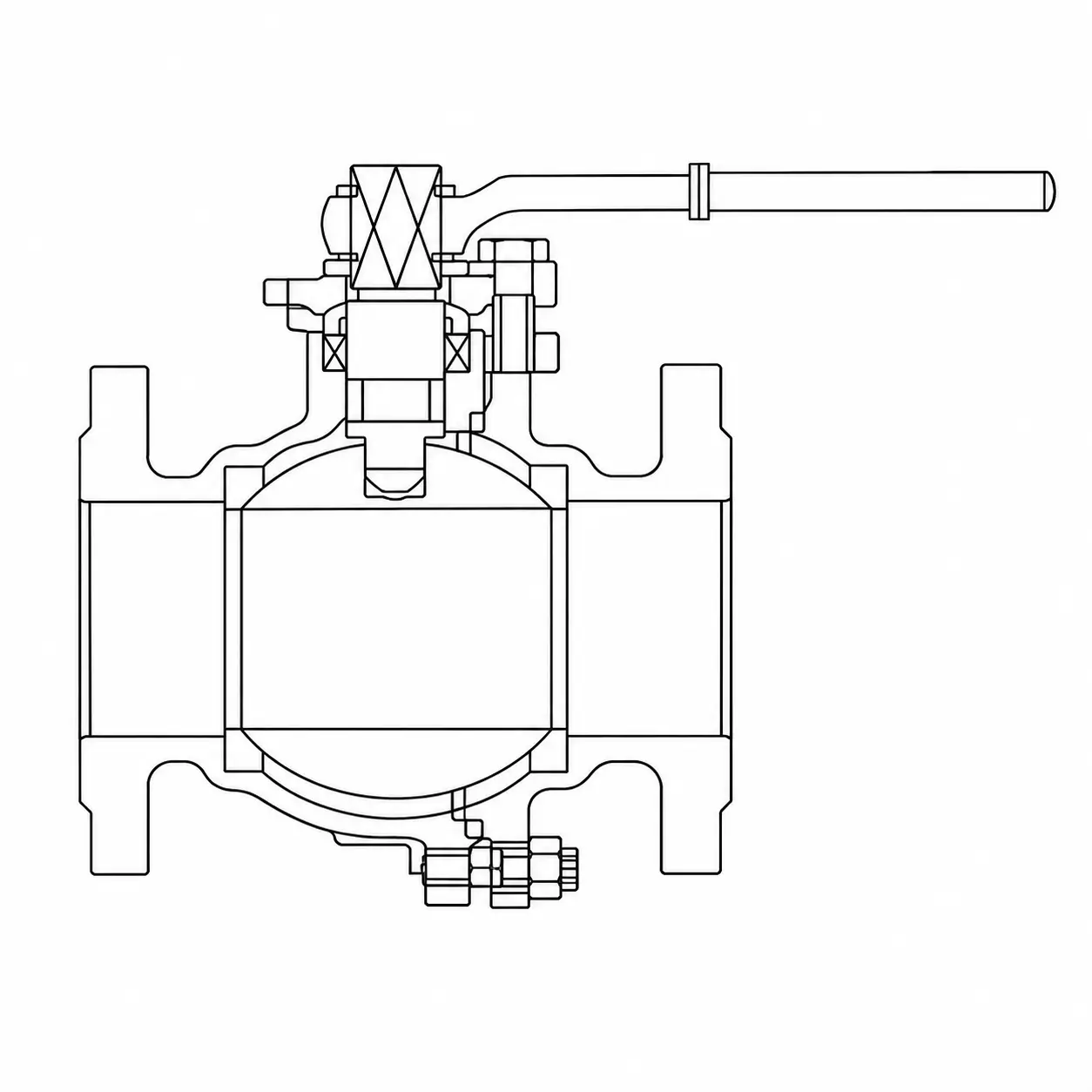 Pound-Class Ball Valve